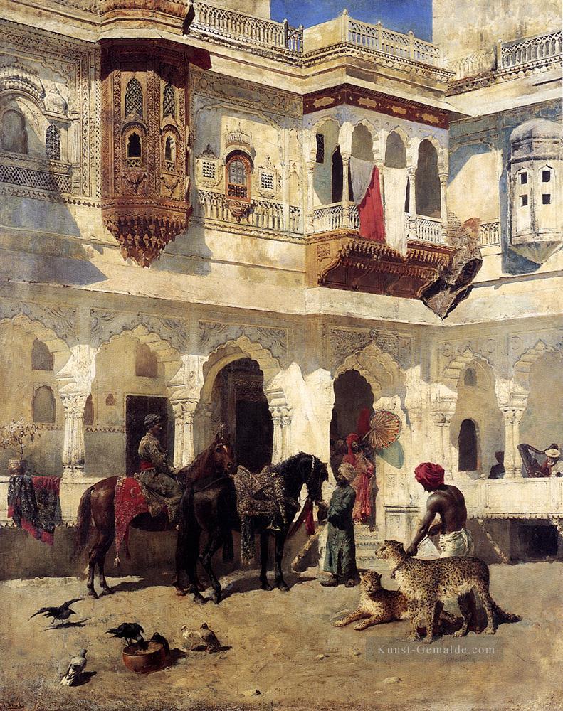 Rajah ab Einem Hut Persisch Ägypter indisch Edwin Lord Weeks Ölgemälde